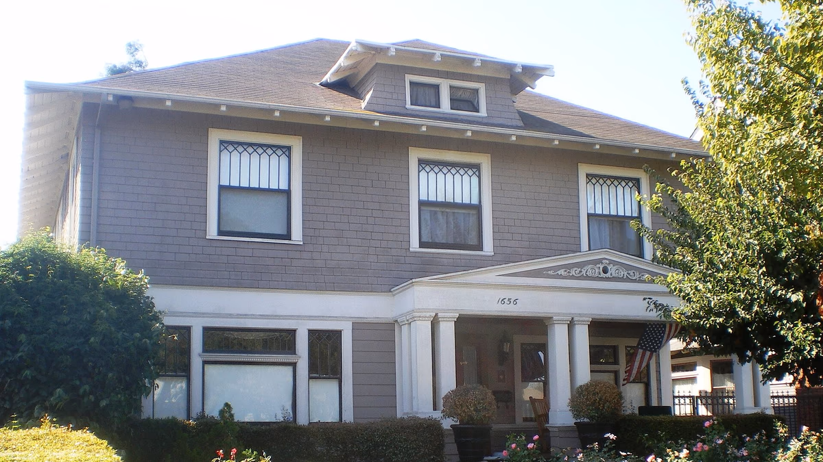 Bernays House, 1656 W. 25th St., West Adams, Los Angeles, California (HCM #780)