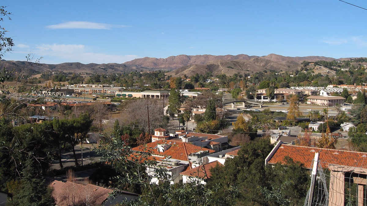 View of Agoura Hills, California