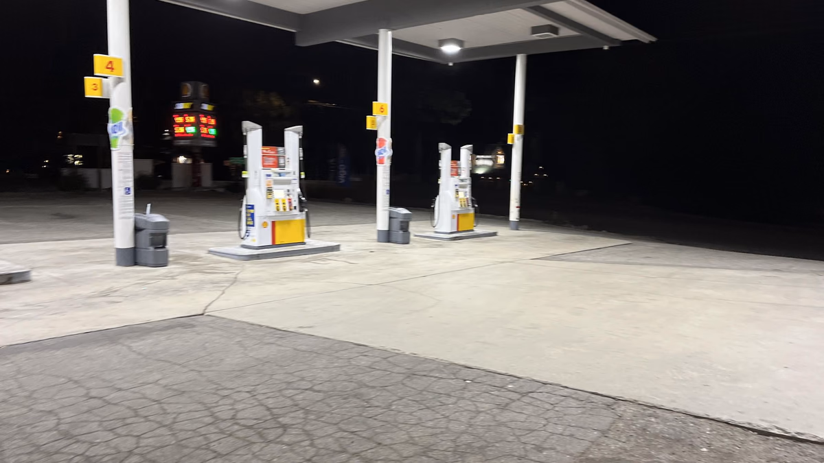 Street-level view in Agua Fria, California