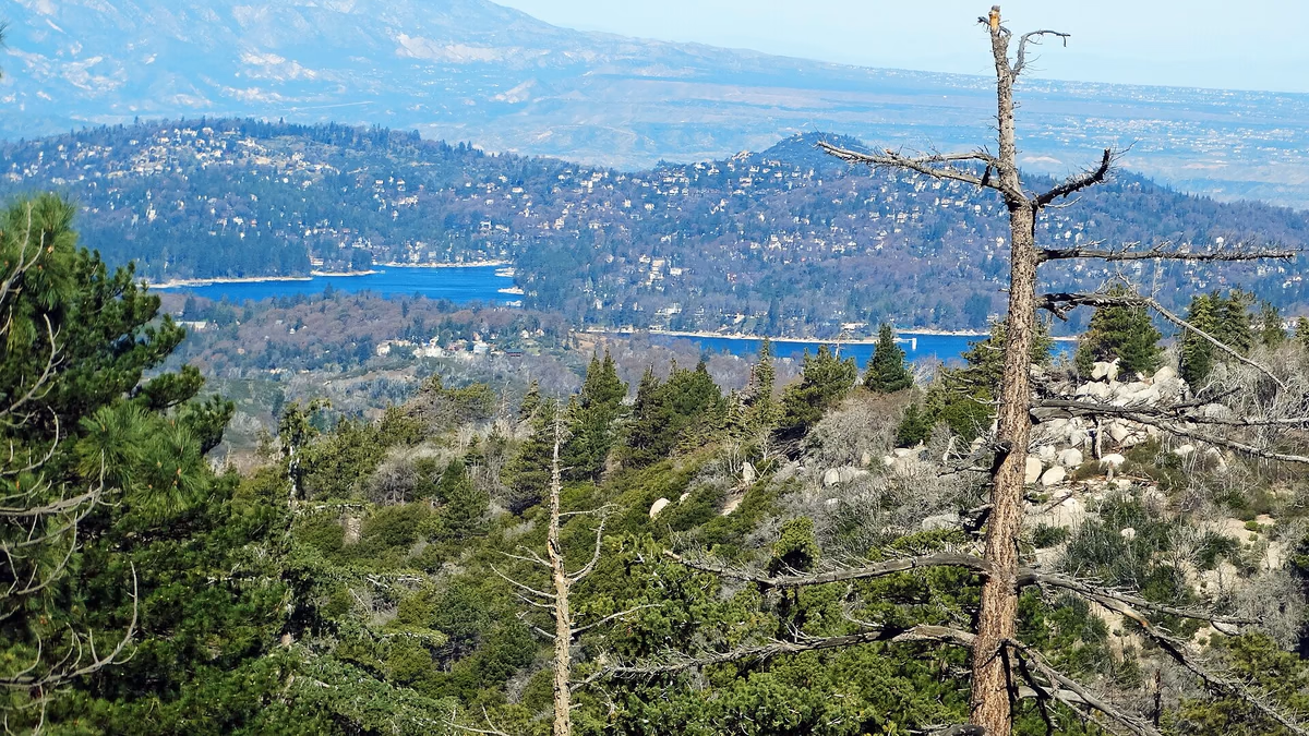 View of Arrowbear, California