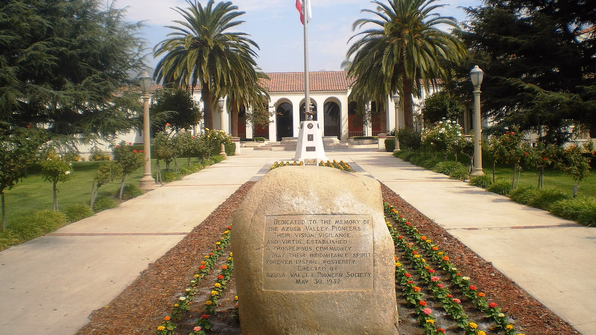 View of Azusa, California