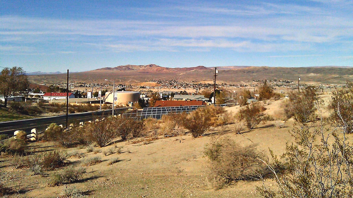 View of Barstow, California