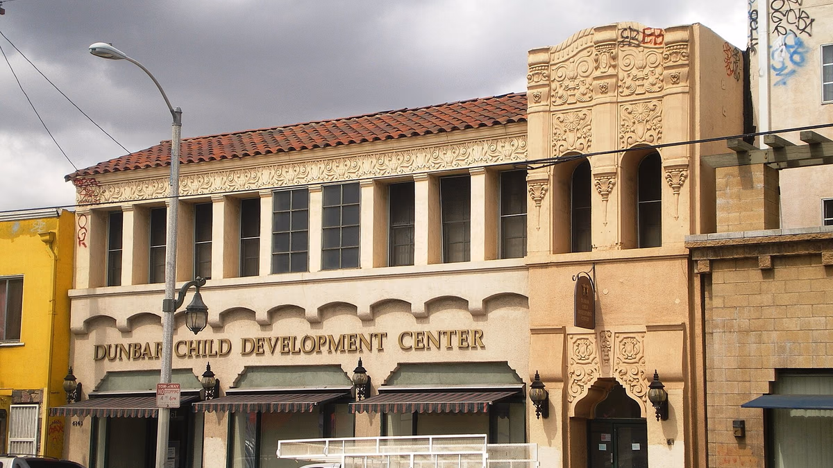 Golden State Mutual Life Insurance Building — 4261 South Central Avenue in Downtown Los Angeles , California.