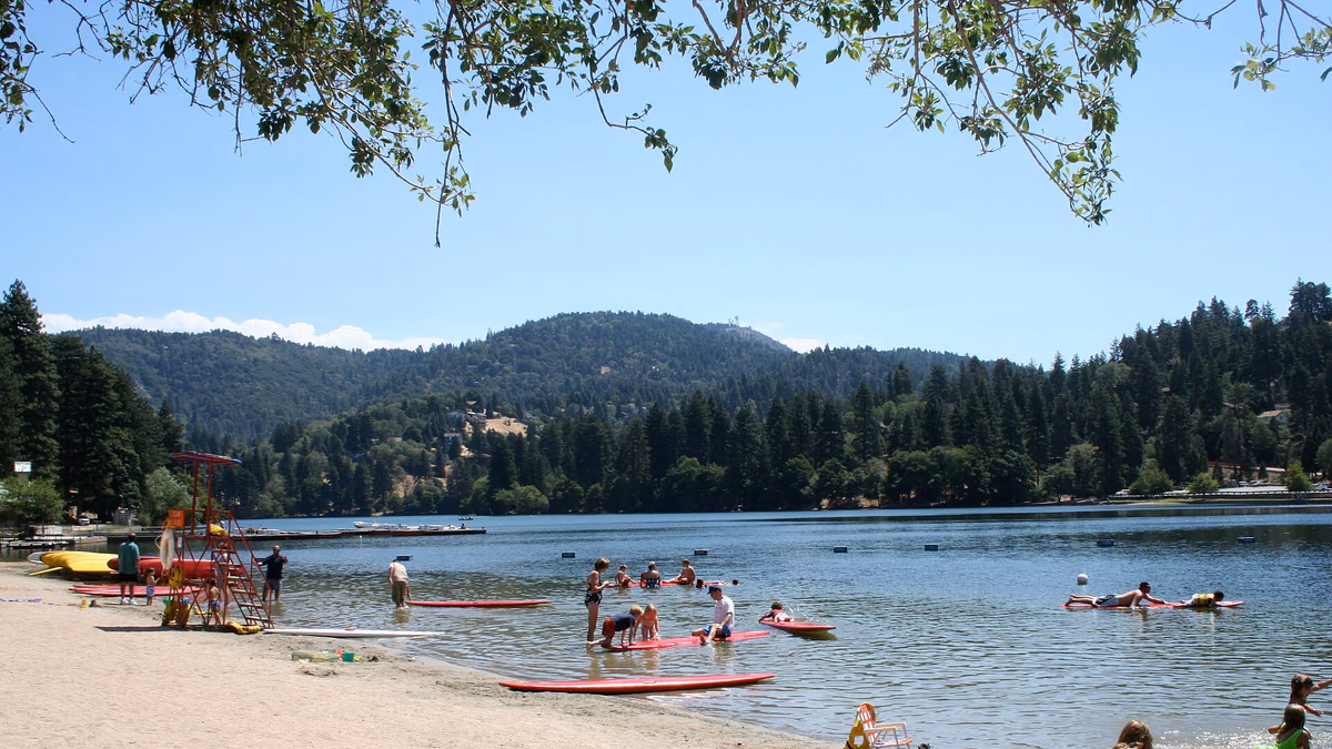 View of Crestline, California
