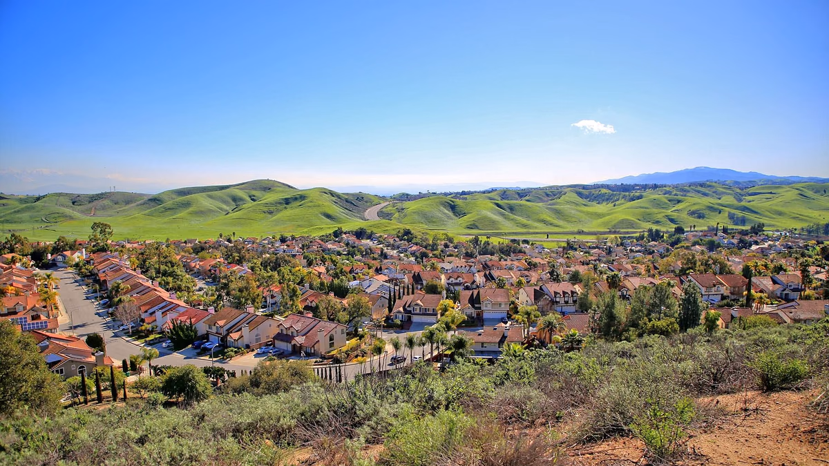 A residential overview of Diamond Bar City