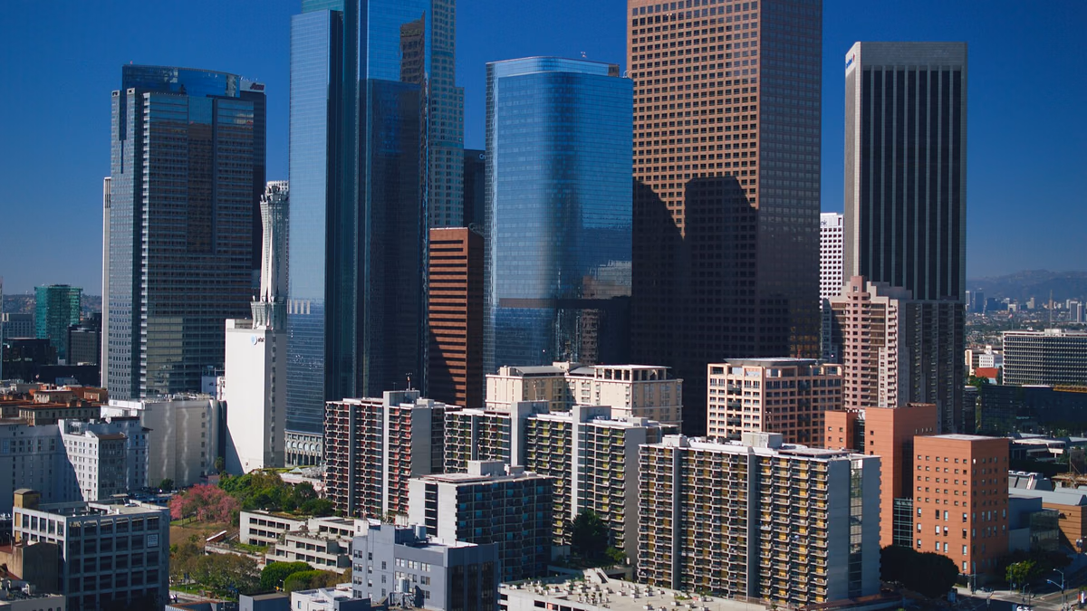 Skyline of Los Angeles, Downtown Los Angeles, California