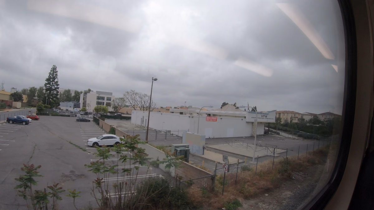 Street-level view in El Monte, California