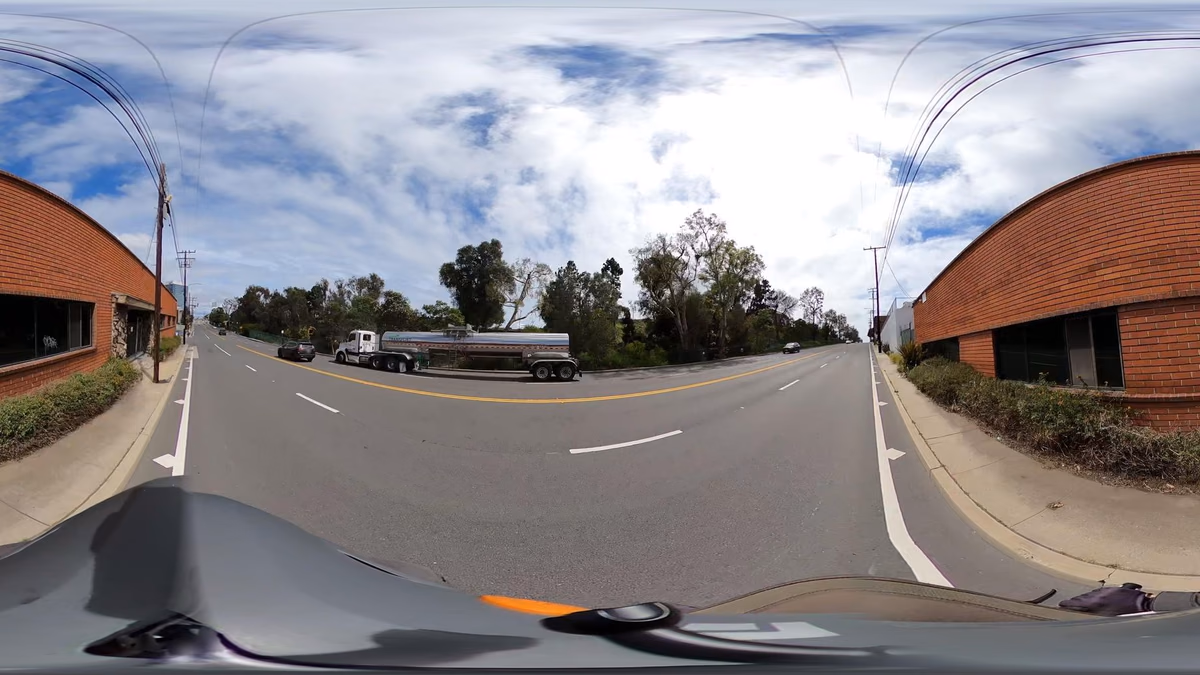 Street-level view in El Segundo, California