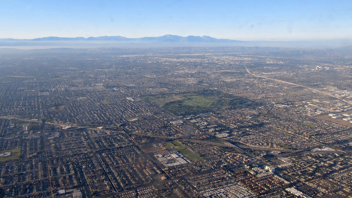 View of Fountain Valley, California