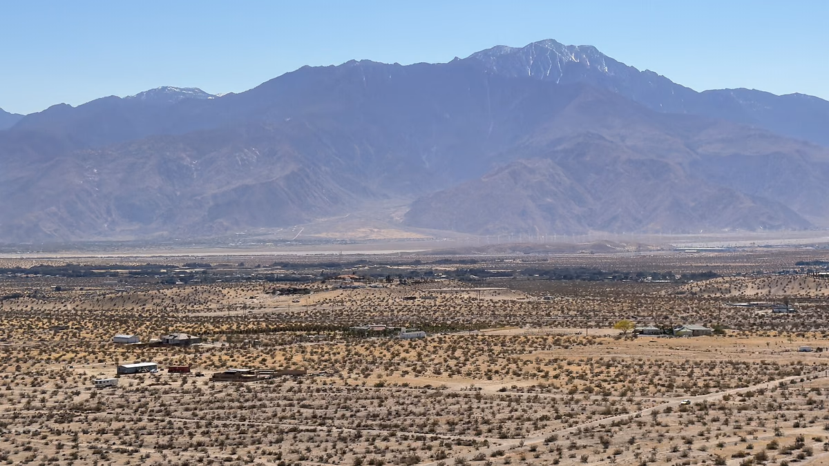 View of Garnet, California