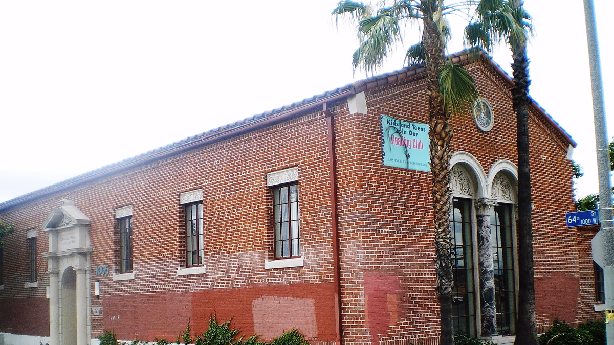 John Muir Branch Library - LAPL, 1005 W. 64th St., Los Angeles, California