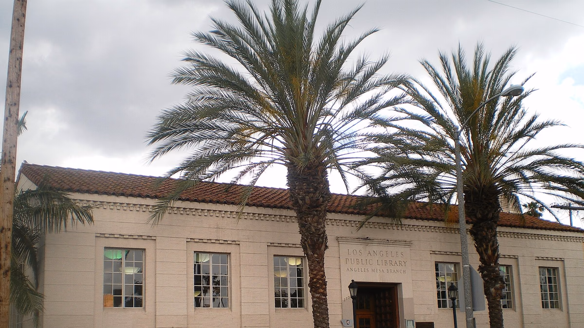 Angeles Mesa Branch Library, 2700 W. 52nd St., Los Angeles, California