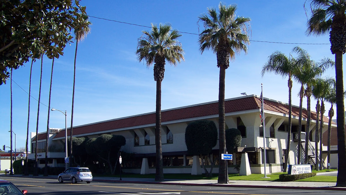 City of Hemet City Hall Have Incorporated 100th Years ago