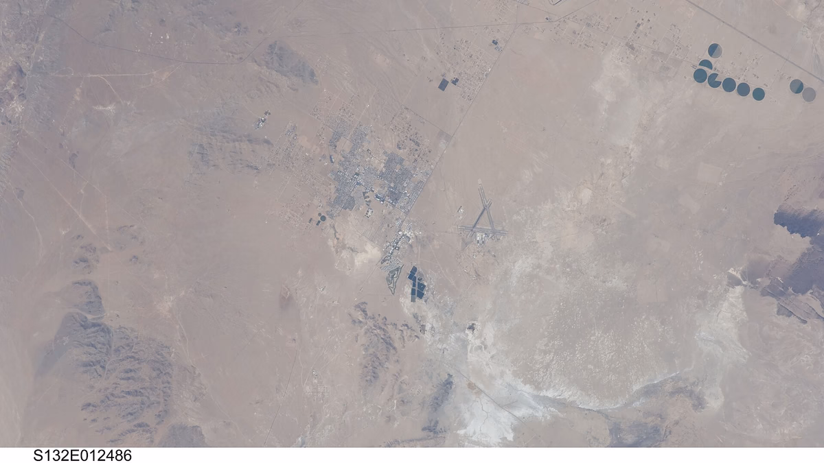 View of California from STS-132