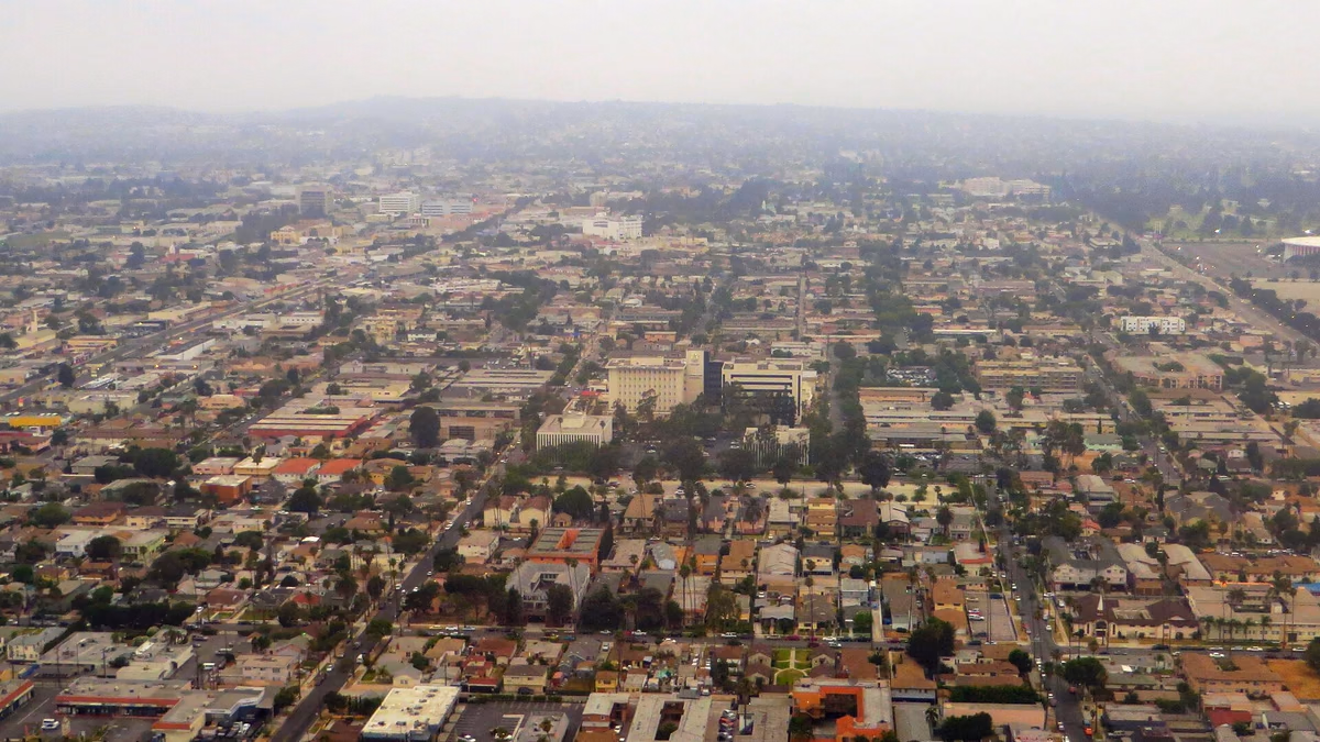 View of Inglewood, California