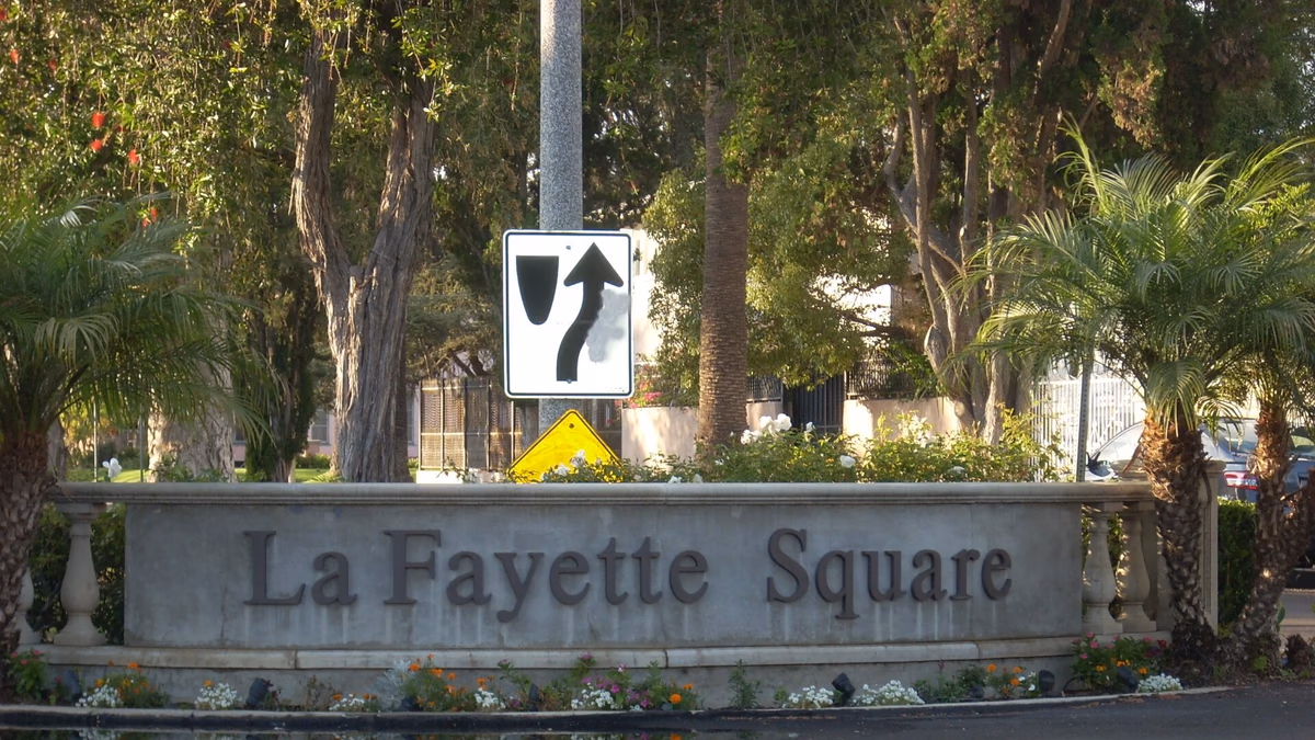 Lafayette Square neighborhood, Los Angeles, California, USA