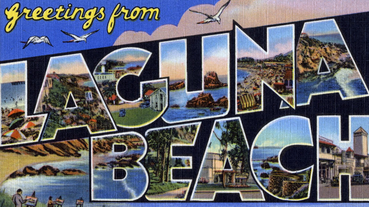 View of Laguna Beach, California