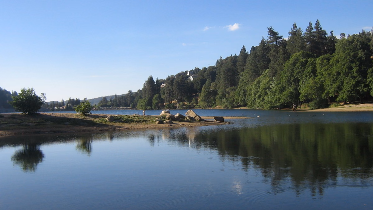 Lake Gregory , in the San Bernardino Mountains of California .