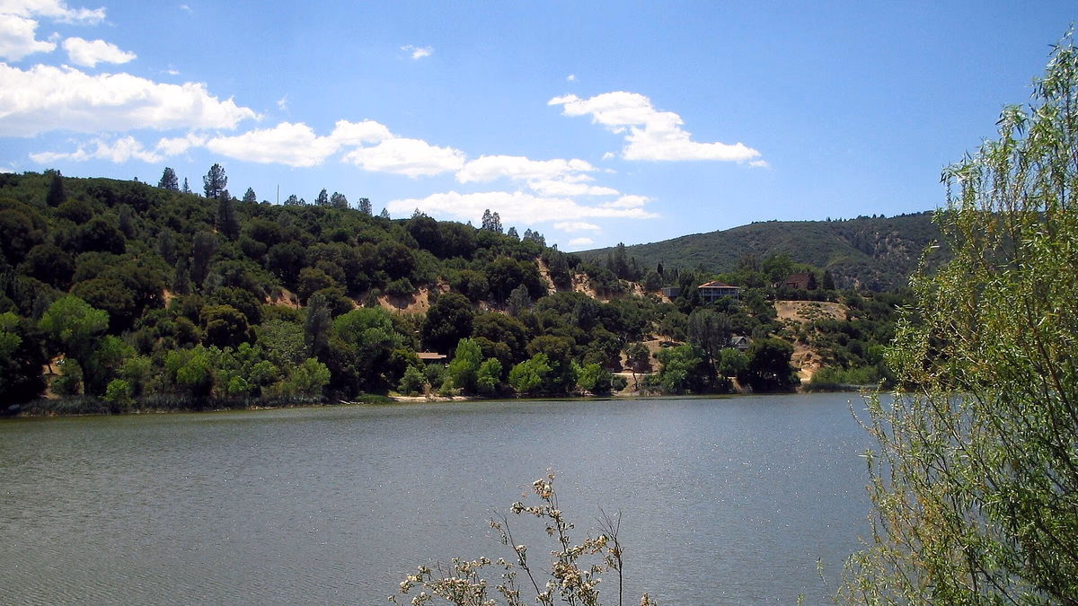 Lake Hughes in the Sierra Pelona Mountains - Los Angeles County, California .