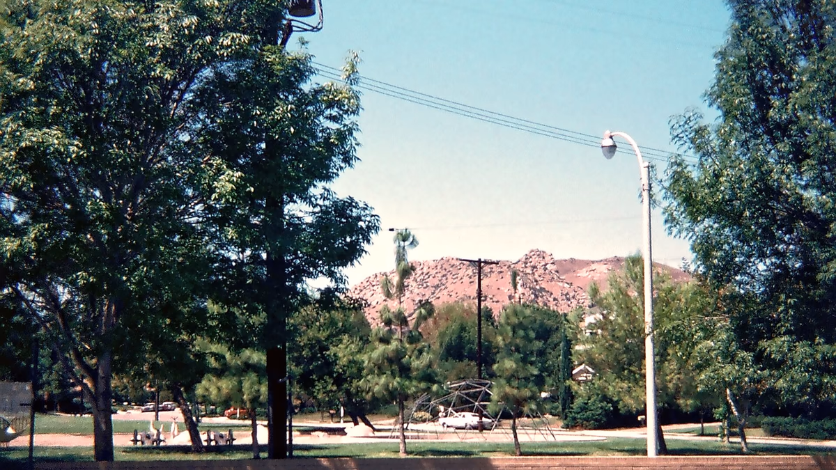 View of Lake Manor, California