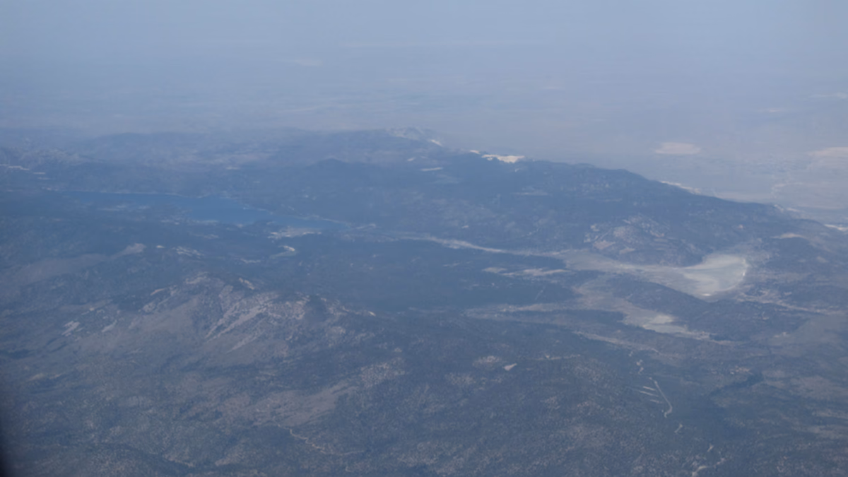 View of Lake Williams, California
