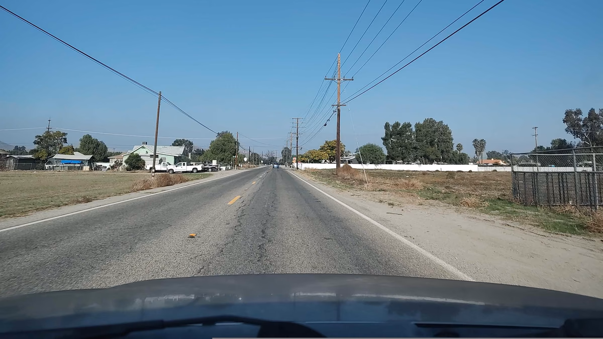 Street-level view in Lakeview, California