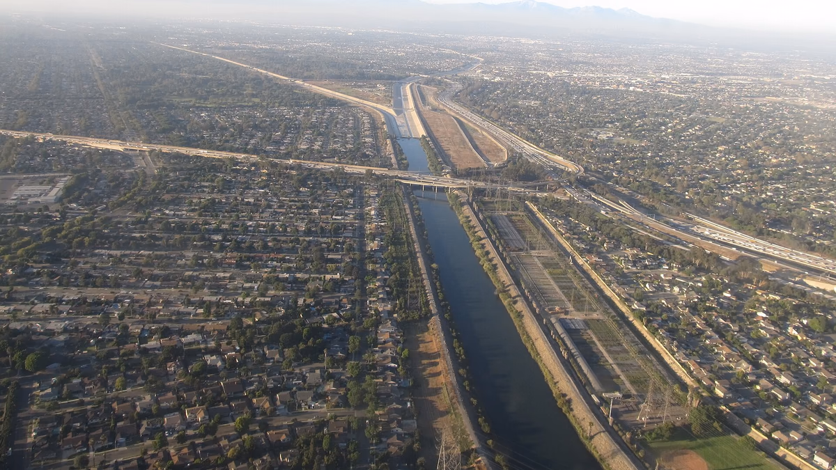 View of Long Beach, California