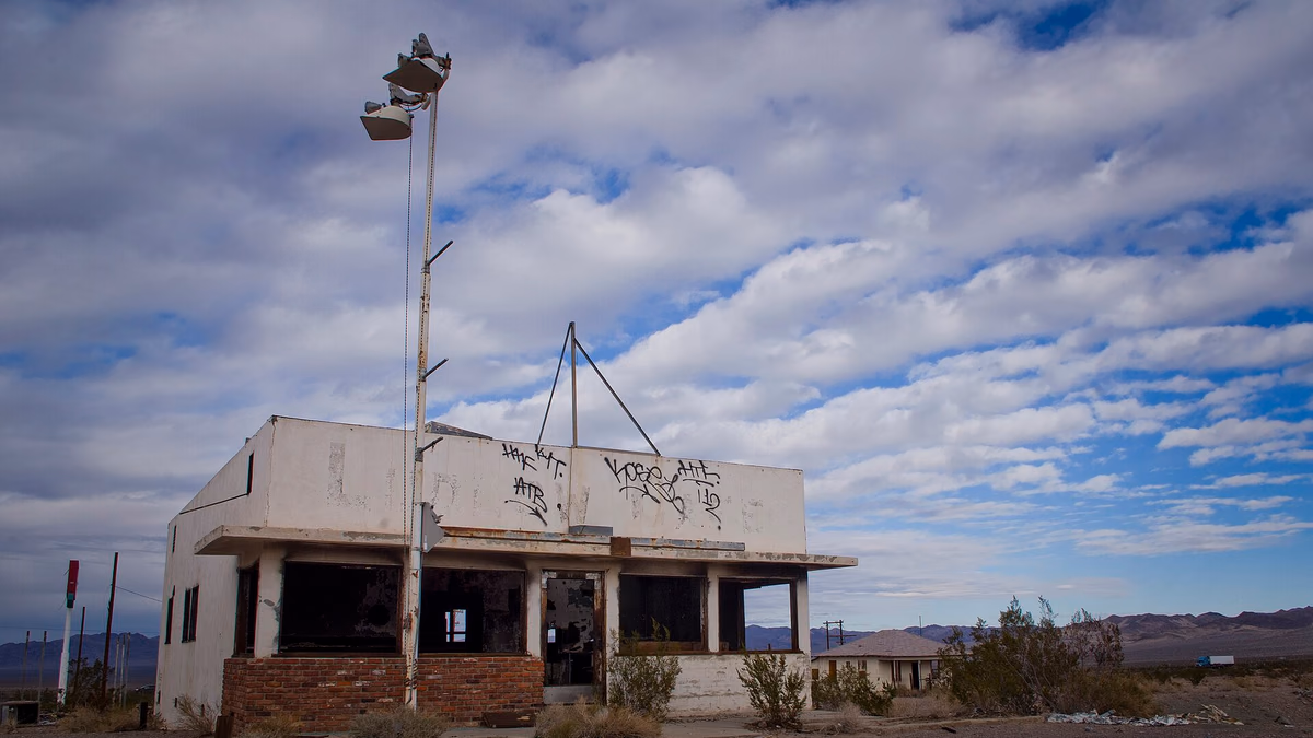 View of Ludlow, California