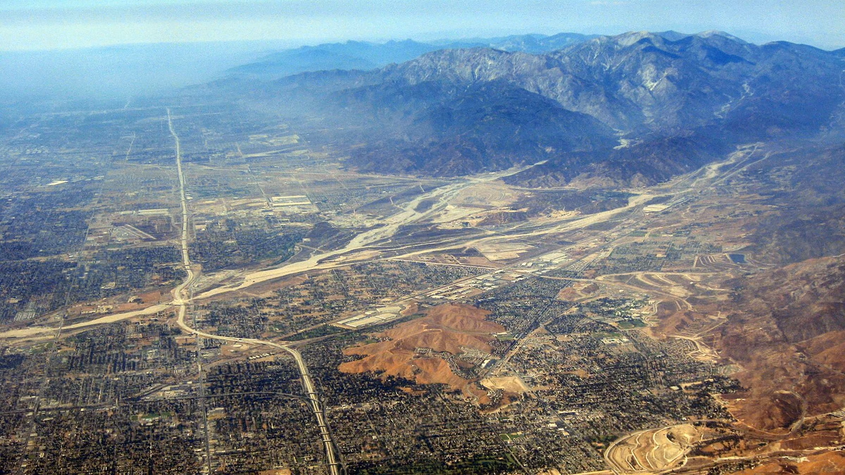 View of Lytle Creek, California