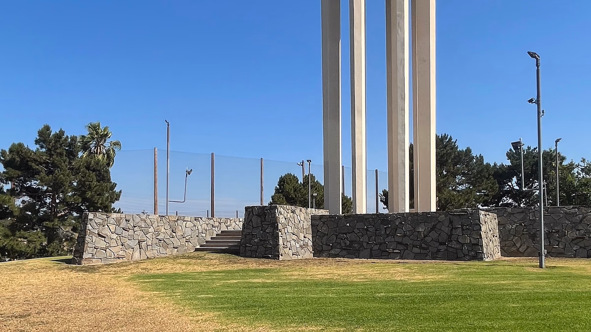 Montebello Genocide Memorial, July 2023.