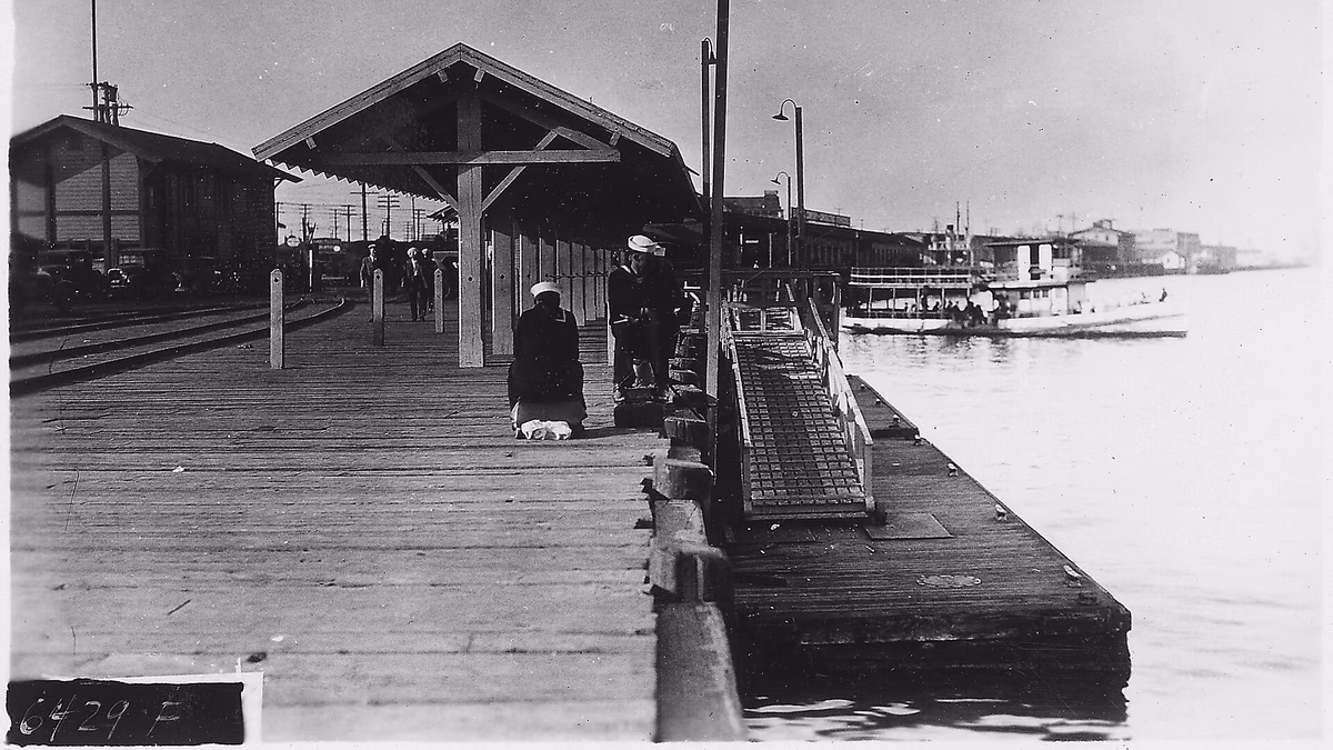 View of North Long Beach, California