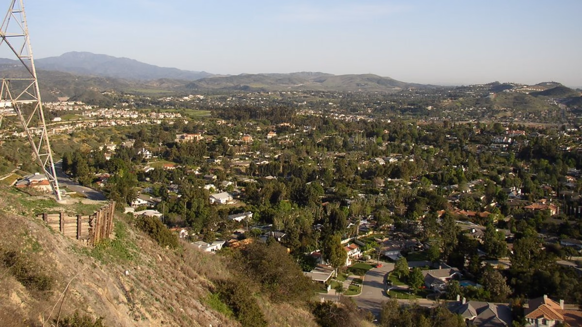 Orange Park Acres panoramic view