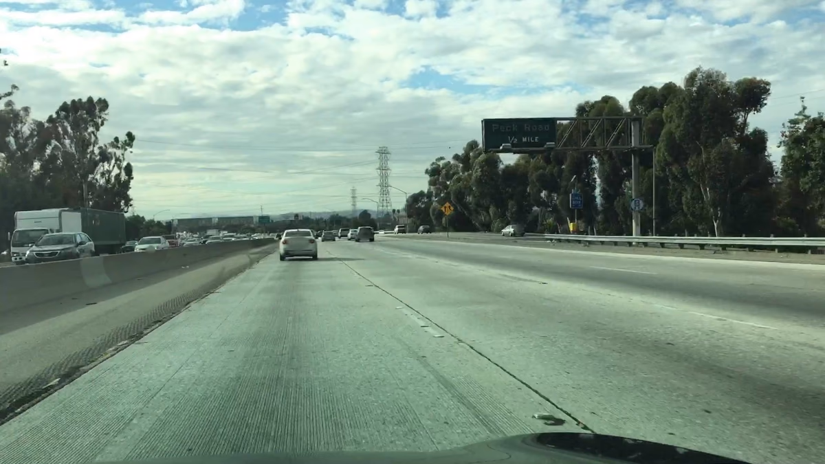 Street-level view in Pellissier Village, California