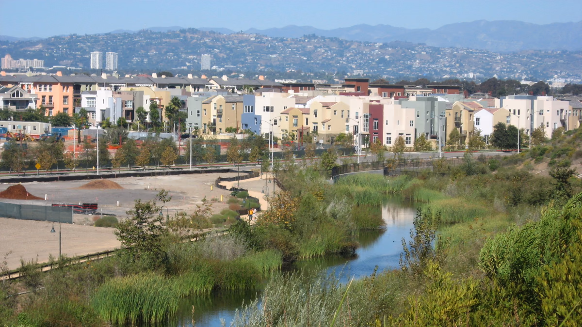 View of Playa Vista, California
