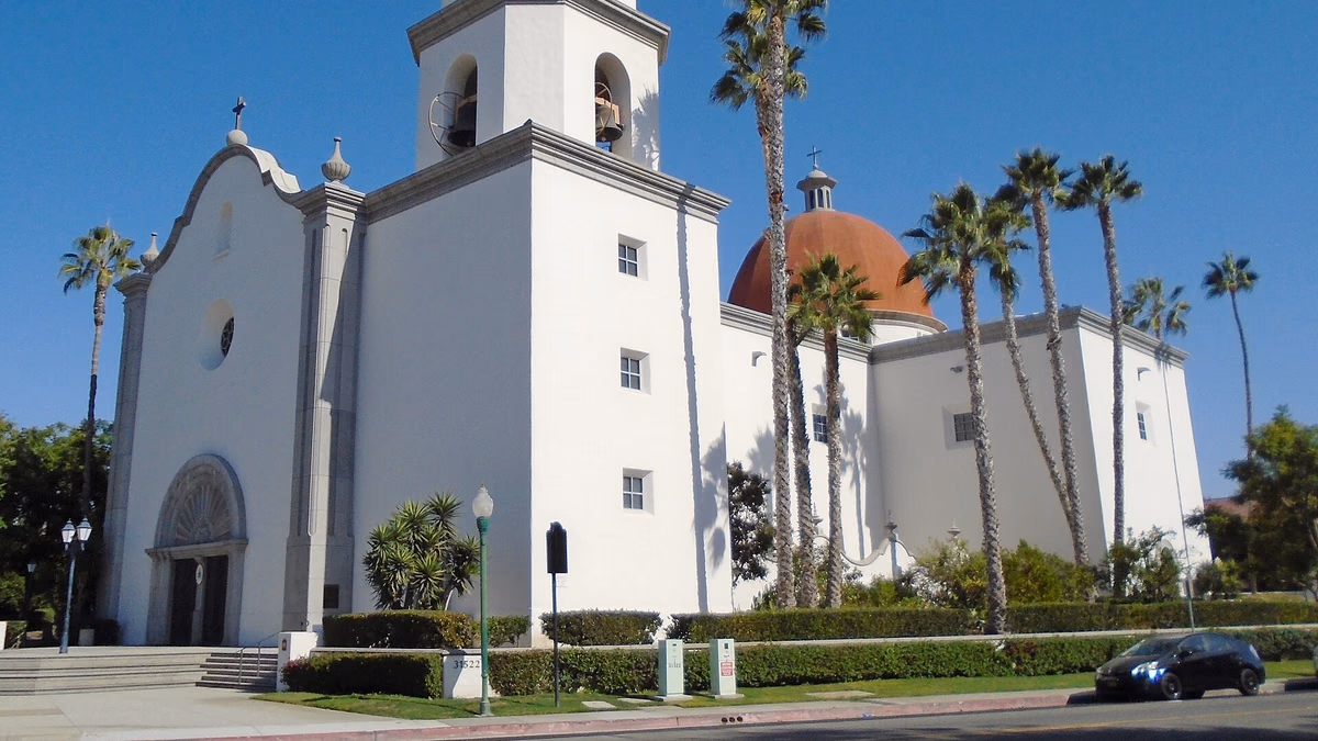 View of San Juan Capistrano, California