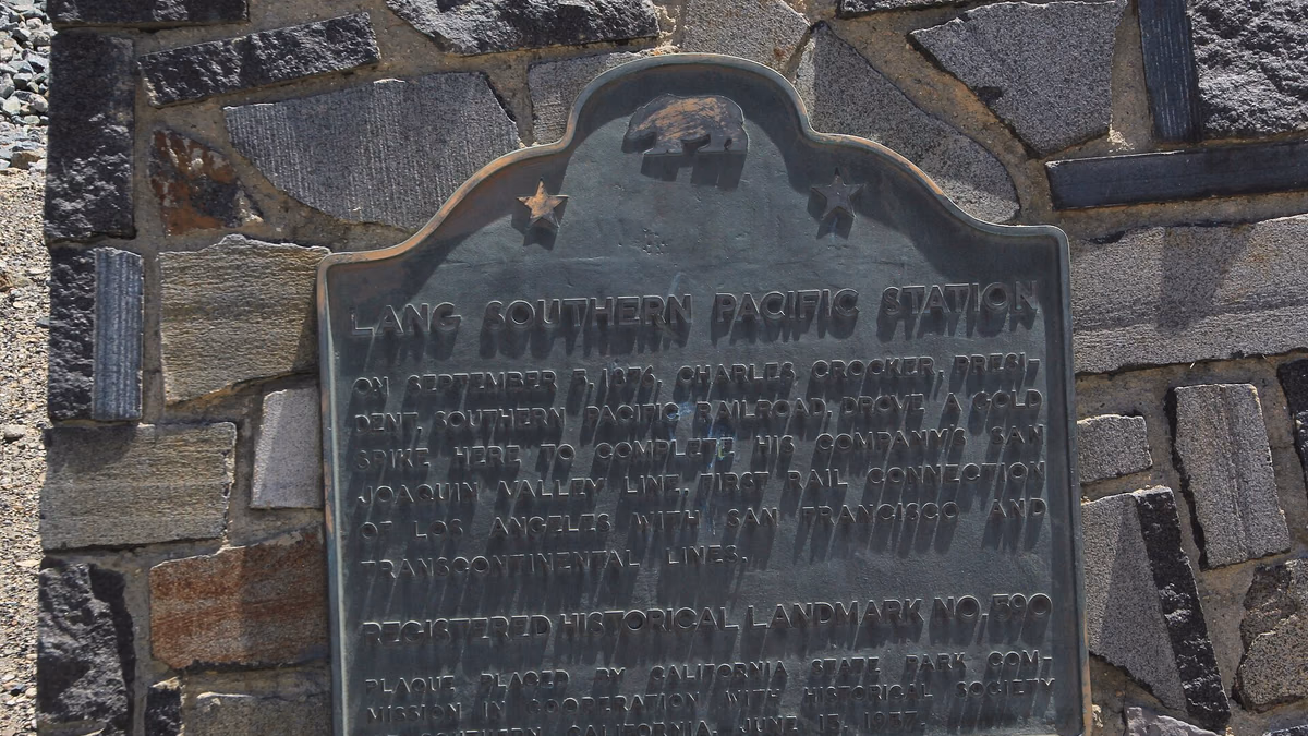 This is a photo of a place or building that is listed on the California Historical Landmark listing in the United States. Its reference number is