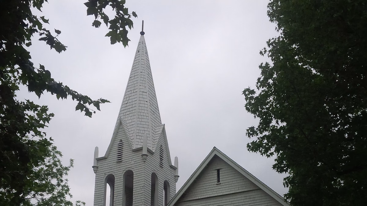 Old North Church Sierra Madre, California, Built 1890 Other information listed on Sierra Madre's Designated Historical Properties List.