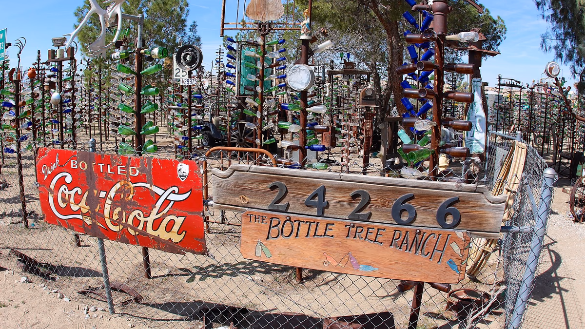 Bottle Tree Ranch @ Oro Grande, California