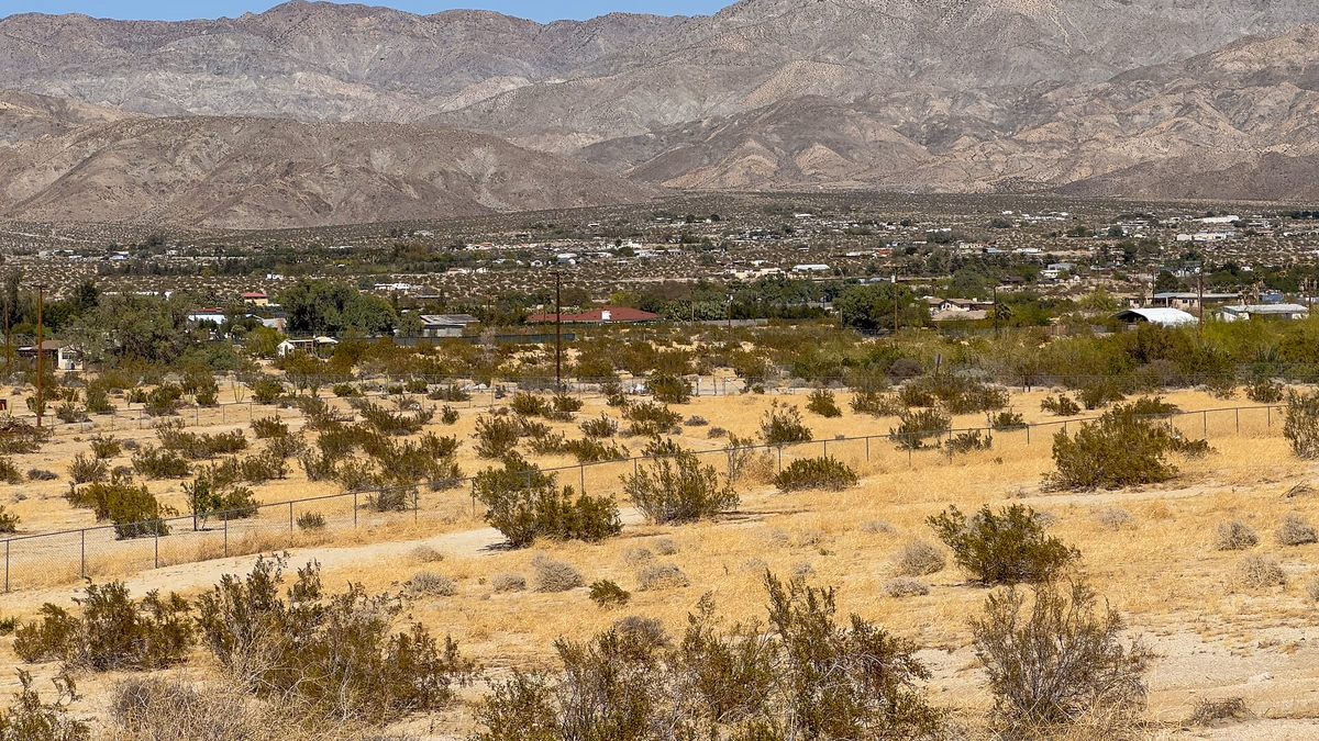 View of Sky Valley, California