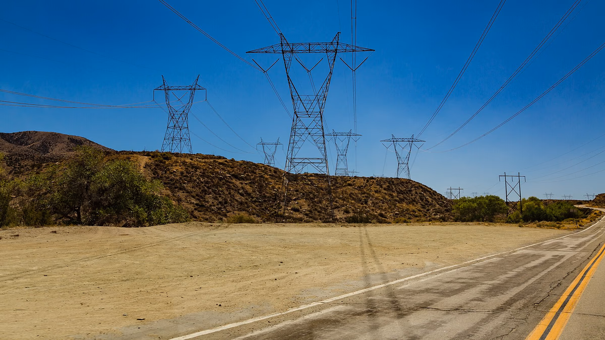 View of South Antelope Valley, California