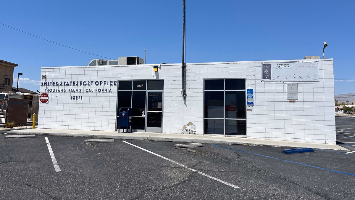 Image of the Thousand Palms Post Office