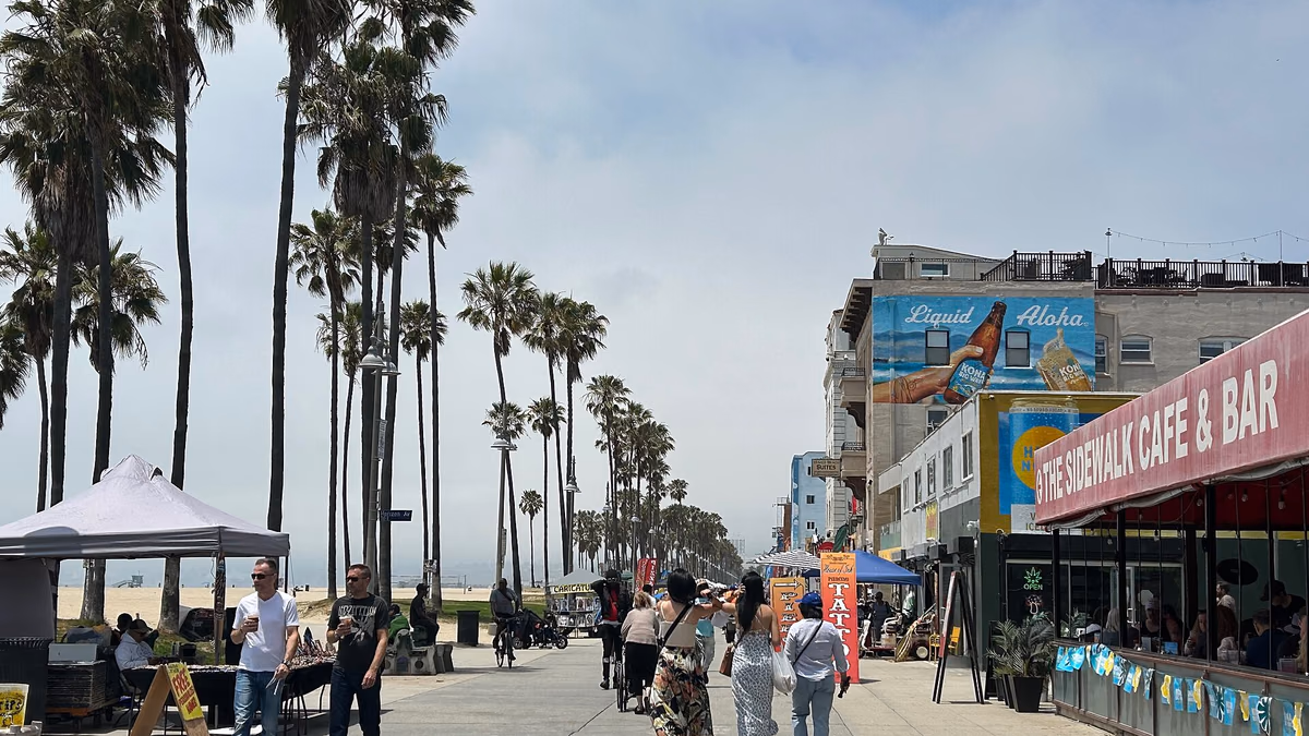 Ocean Front Walk at Venice Beach, Los Angeles