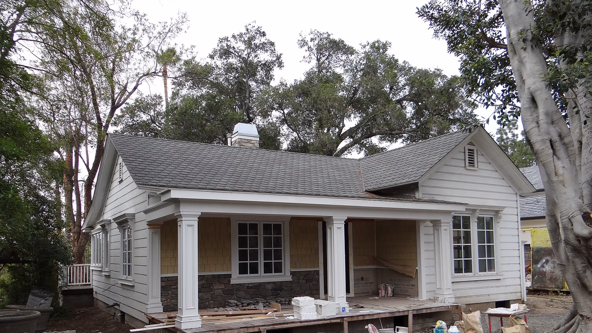 Willard Smith House, 18922 Santiago Blvd., Villa Park, California. Listed on the National Register of Historic Places.
