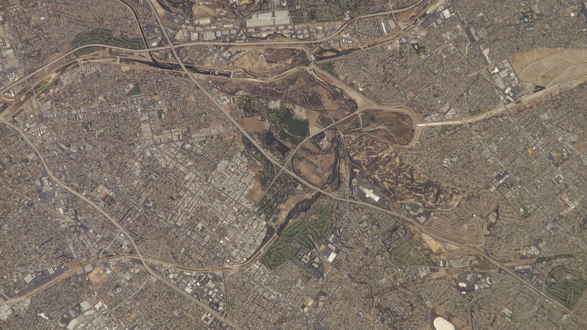 View of California taken during ISS Expedition 15.