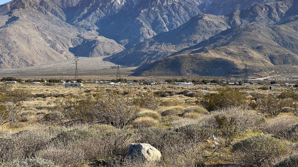 View of Whitewater, California