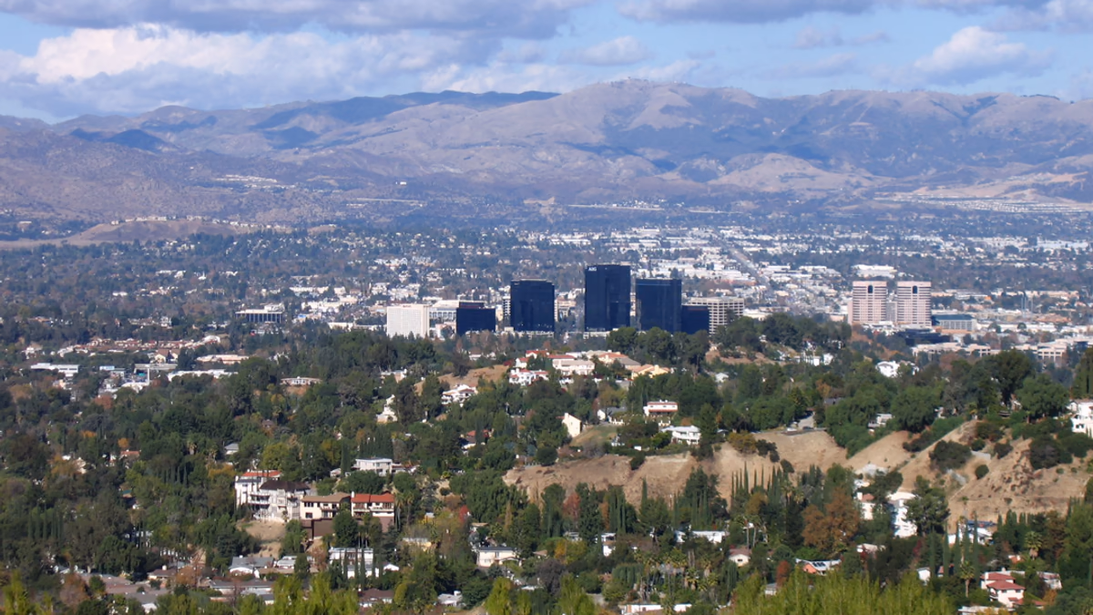 View of Woodland Hills, California