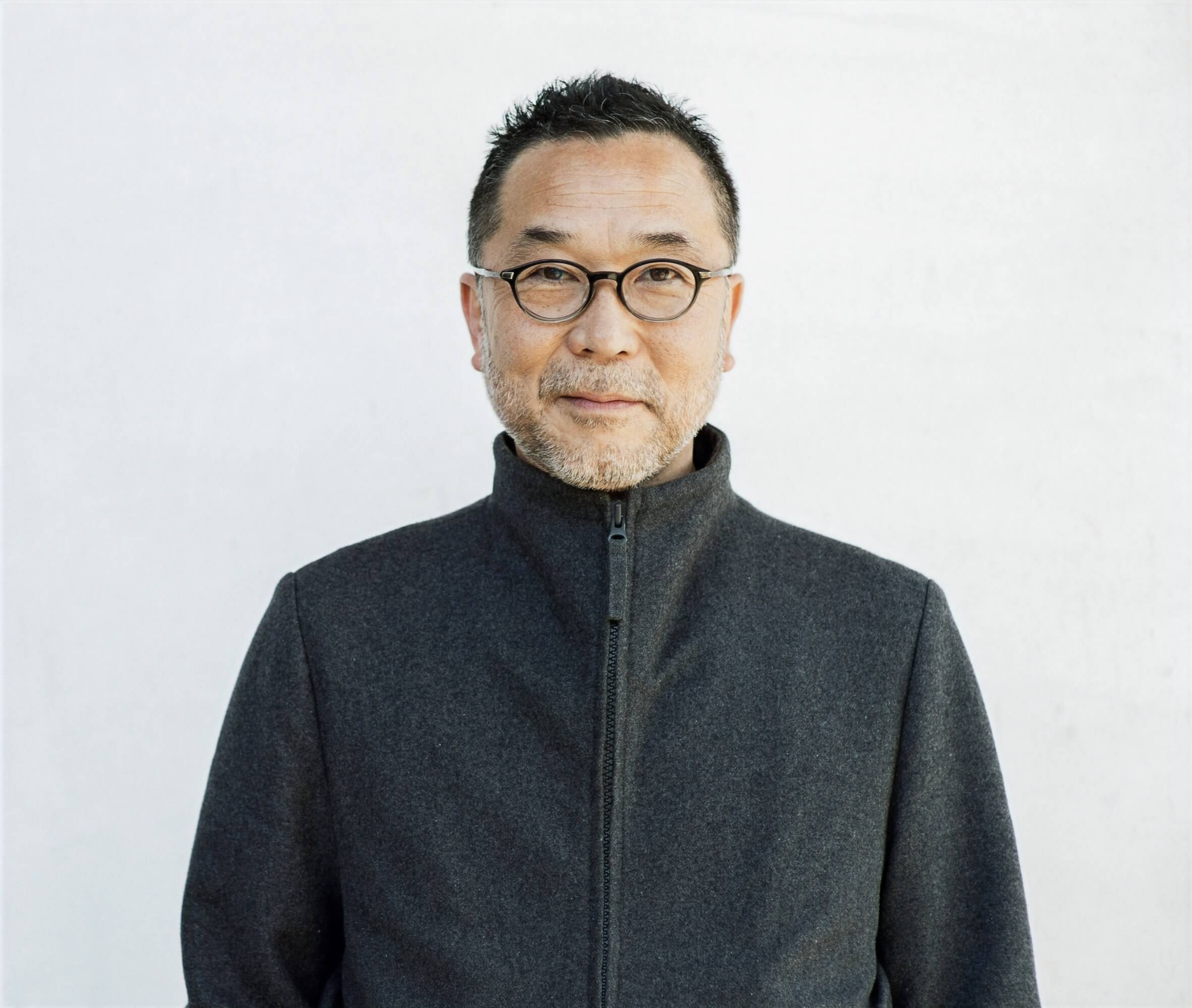 A man looking calmly at the camera